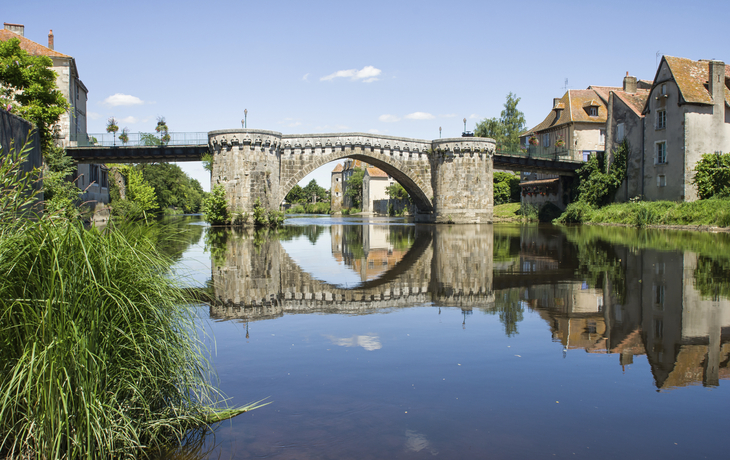 Brücke in Vienne, Frankreich