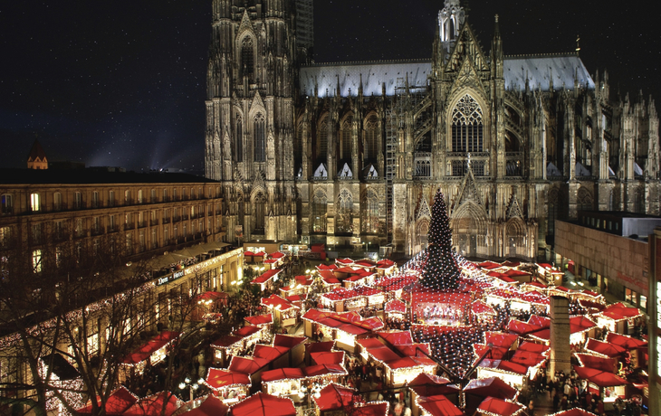 Weihnachtsmarkt in Koeln, Deutschland