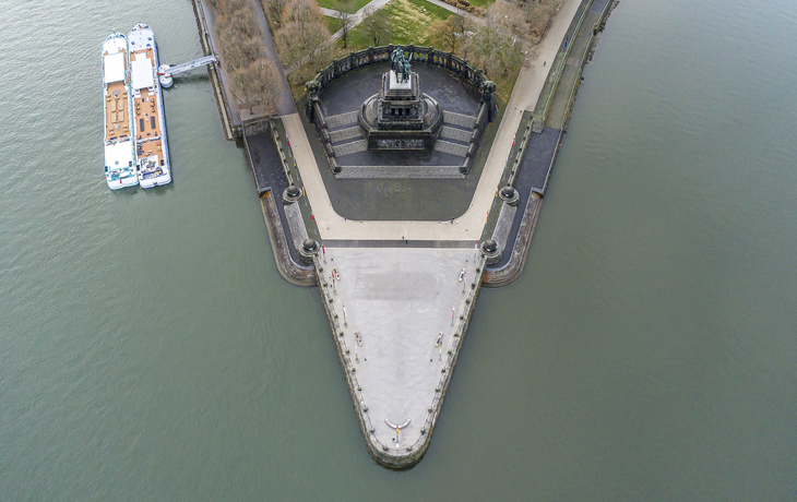 Deutsches Eck in Koblenz