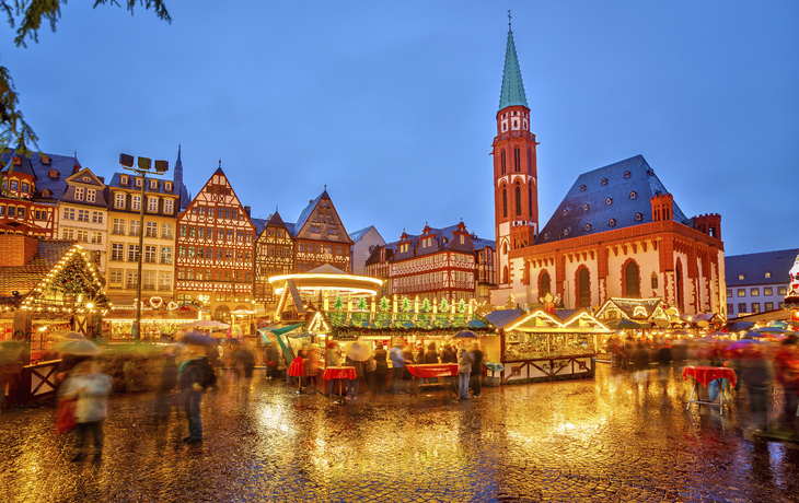 Weihnachtsmarkt in Frankfurt am Main, Deutschland