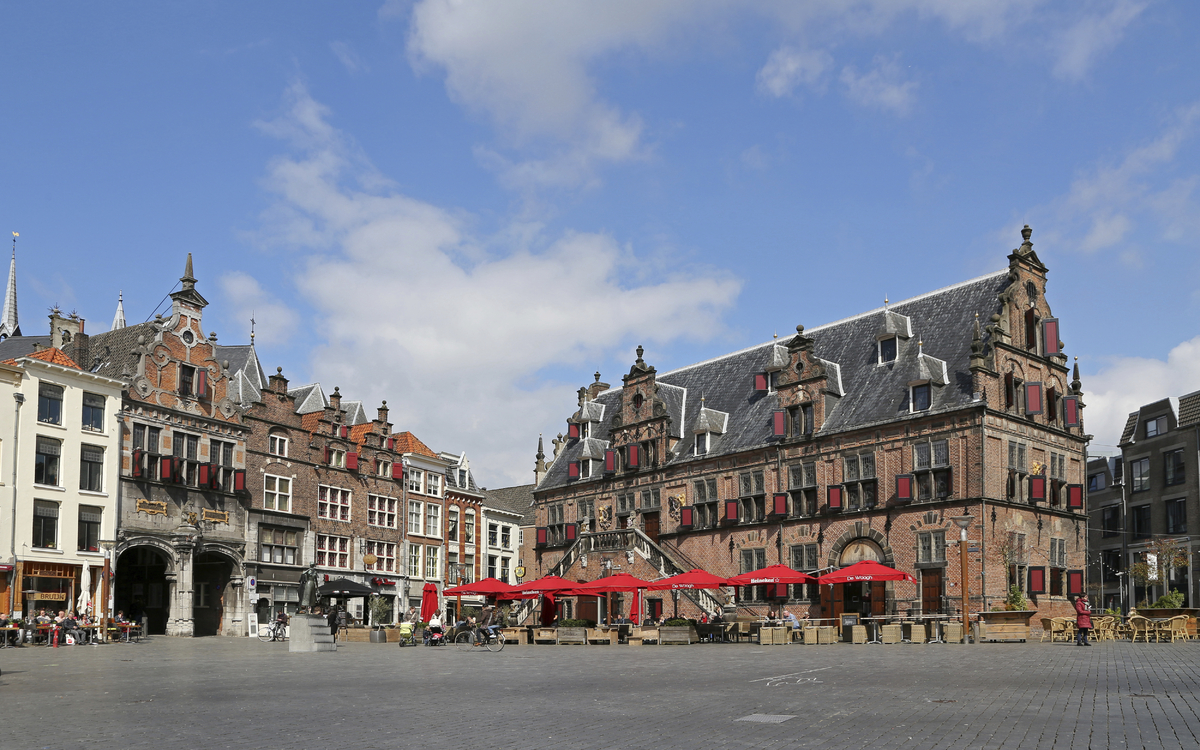 Zentraler Platz Nijmegens, Niederlande
