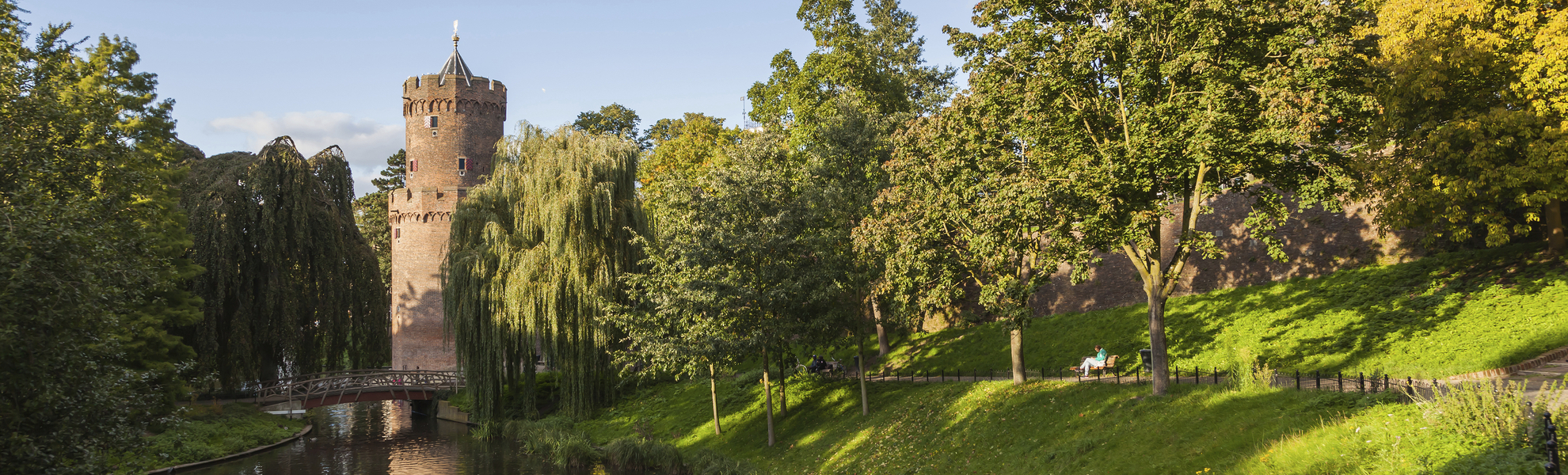 Kronenburger Park in Nijmegen, Niederlande