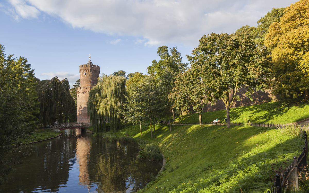 Kronenburger Park in Nijmegen, Niederlande
