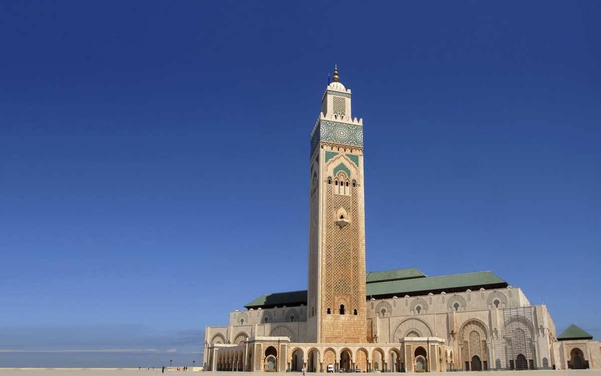 Hassan ll. Moschee in Casablanca, Marokko
