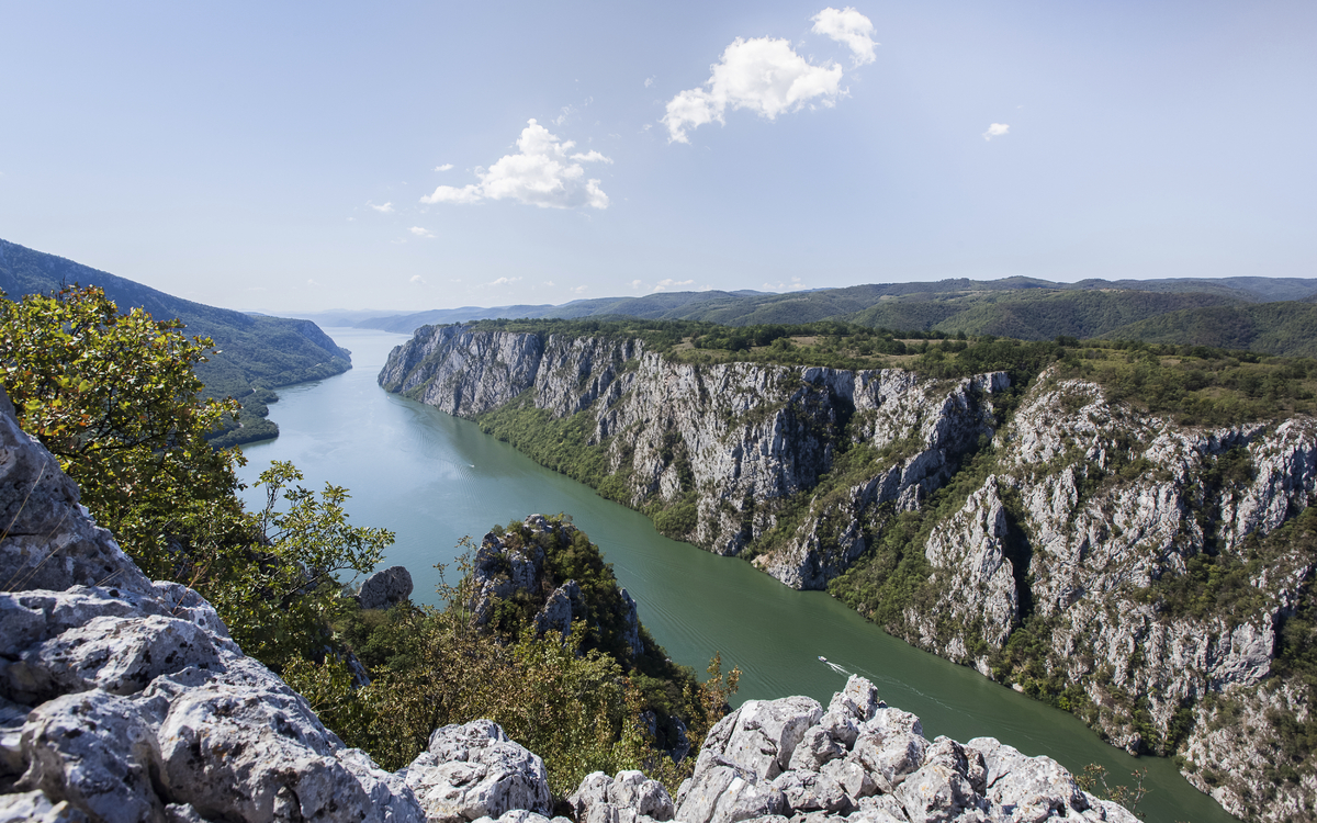 Eisernes Tor an der Donau, Rumänien