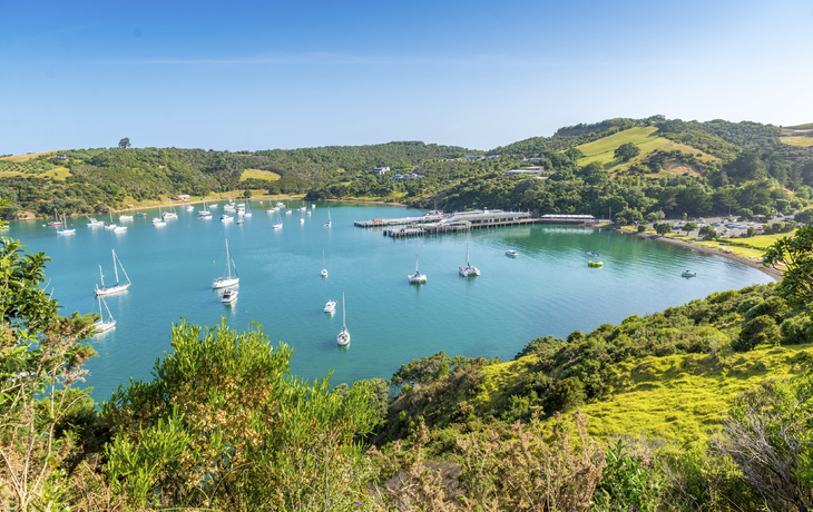 Bucht von Waiheke Island, Neuseeland