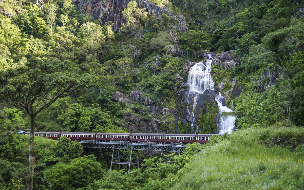Cairns, Kuranda Scenic Eisenbahn