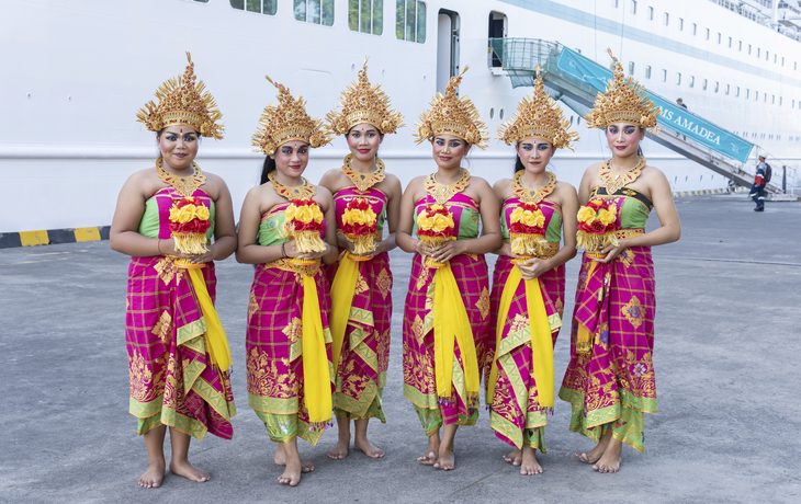 Empfang in Benoa