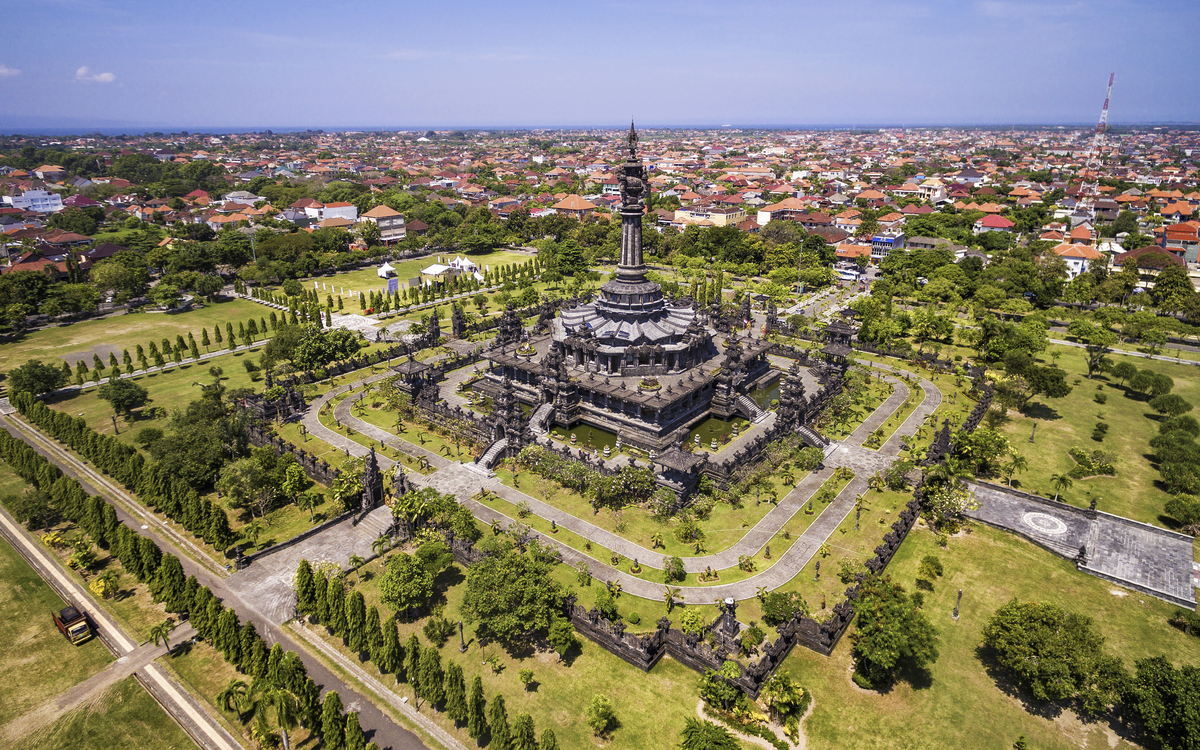Bajra Sandhi Denkmal in Bali, Indonesien