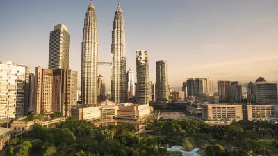 Petronas Twin Towers in Kuala Lumpur, Malaysia