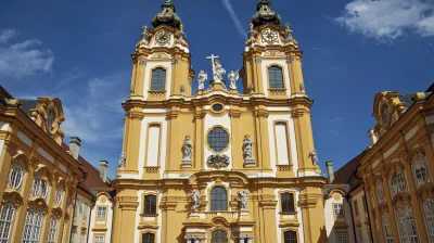 Benedik­tiner­stift in Melk, Österreich