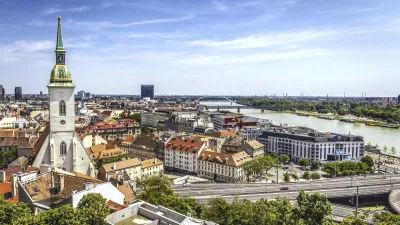 Panorama von Bratislava, Slowakei