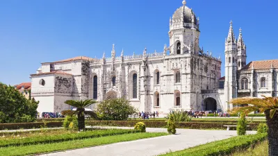 Kloster Hieronymus in Lissabon mit prächtiger Architektur