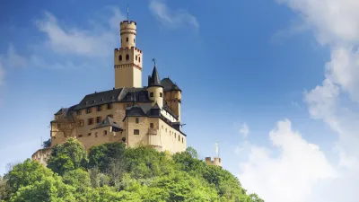 Marksburg in Braubach, Deutschland