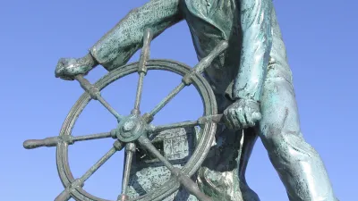 Fischerstatue in Gloucester, USA