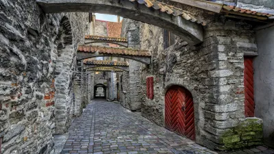 St. Catherine's Passage in Tallinn, Estland
