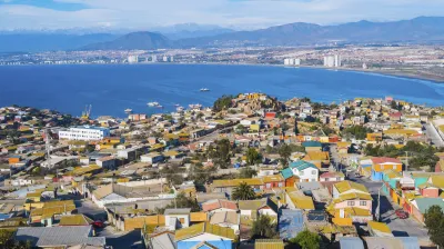 Panoramablick über La Serena und Coquimbo, Chile