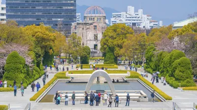 Friedenspark und Friedensdenkmal in Hiroshima, Japan