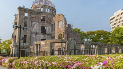 Hiroshimas Atombombenkuppel steht als Mahnmal für den Frieden