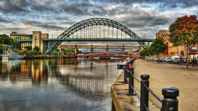 Newcastle upon Tyne Brücke über den Fluss Tyne
