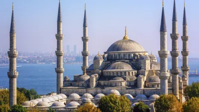 Blaue Moschee in Istanbul, Türkei