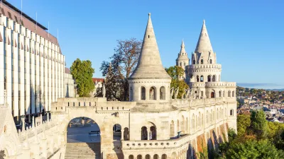 Die Fischerbastei in Budapest bietet einen Panoramablick auf die Stadt.