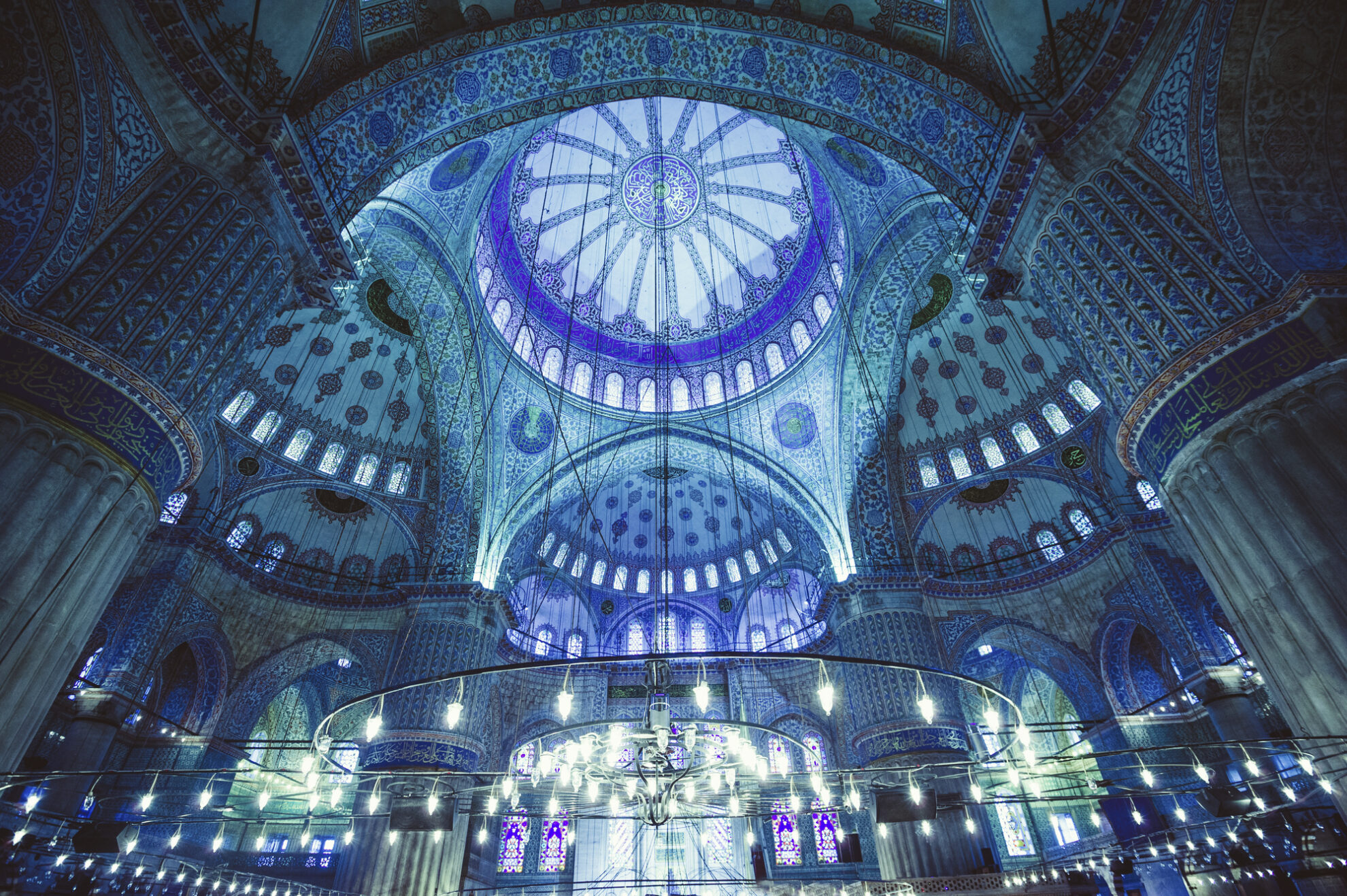 Blaue Moschee in Istanbul, Türkei