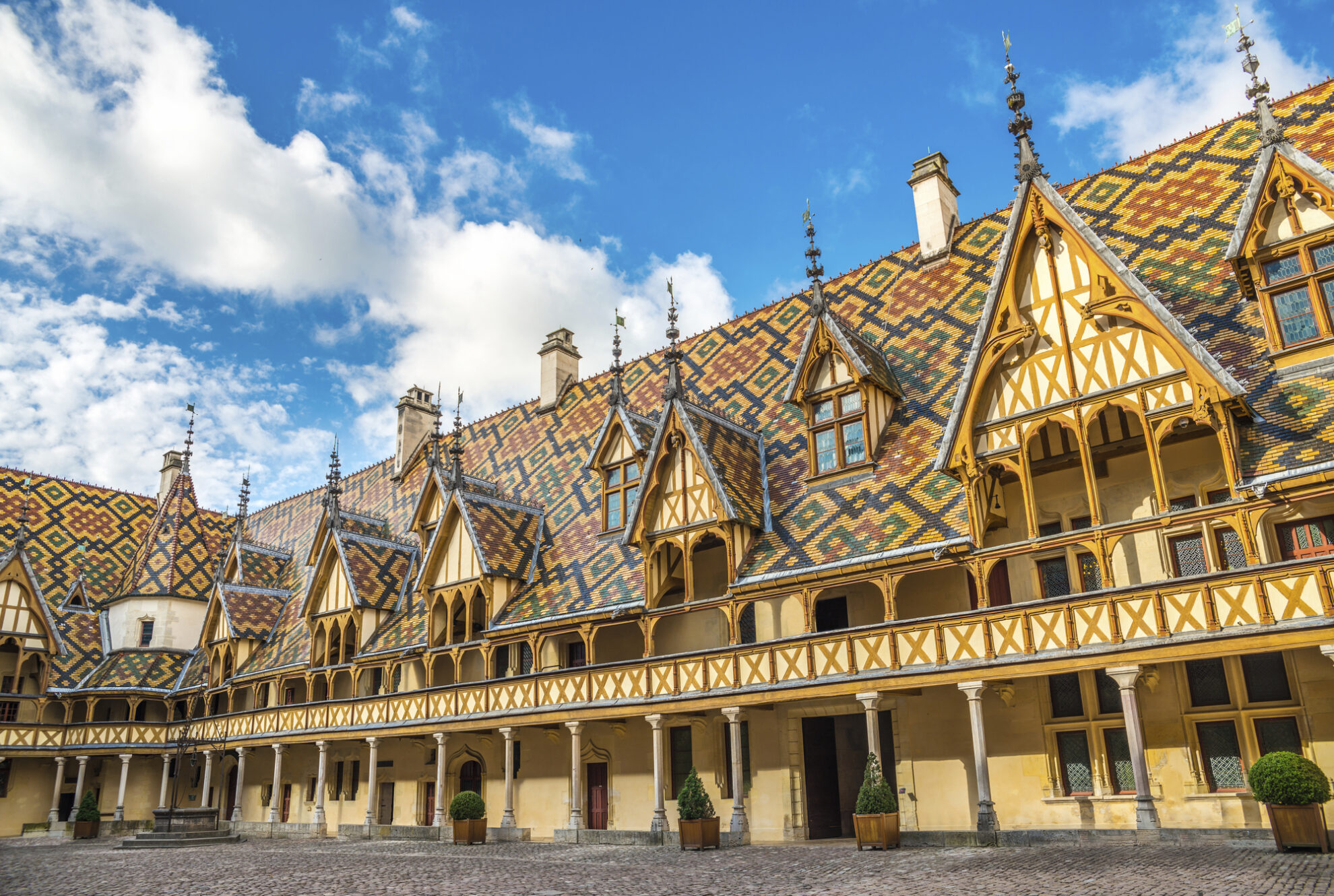Hôtel Dieu in Beaune, Frankreich