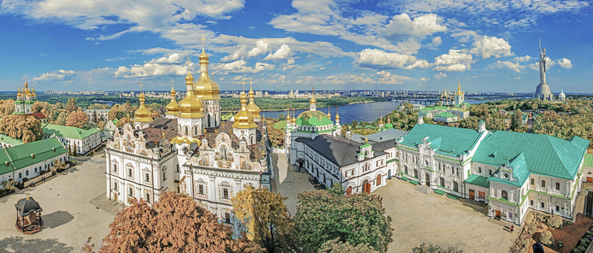 Das Höhlenkloster in Kyiv, Ukraine