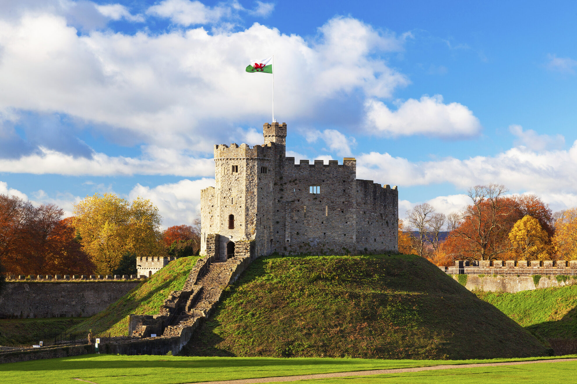 Schloss von Cardiff, Wales