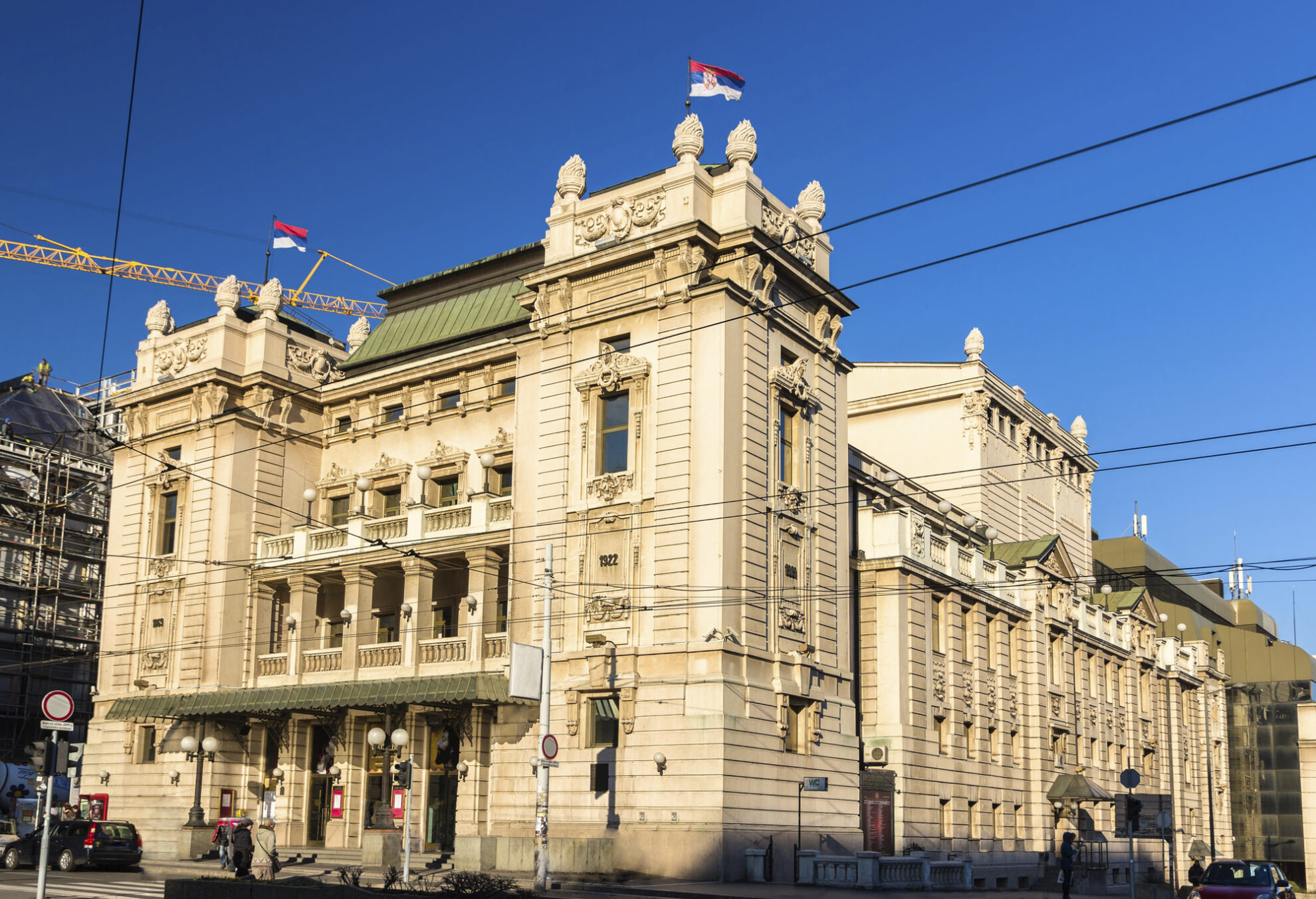 Nationaltheater in Belgrad, Serbien