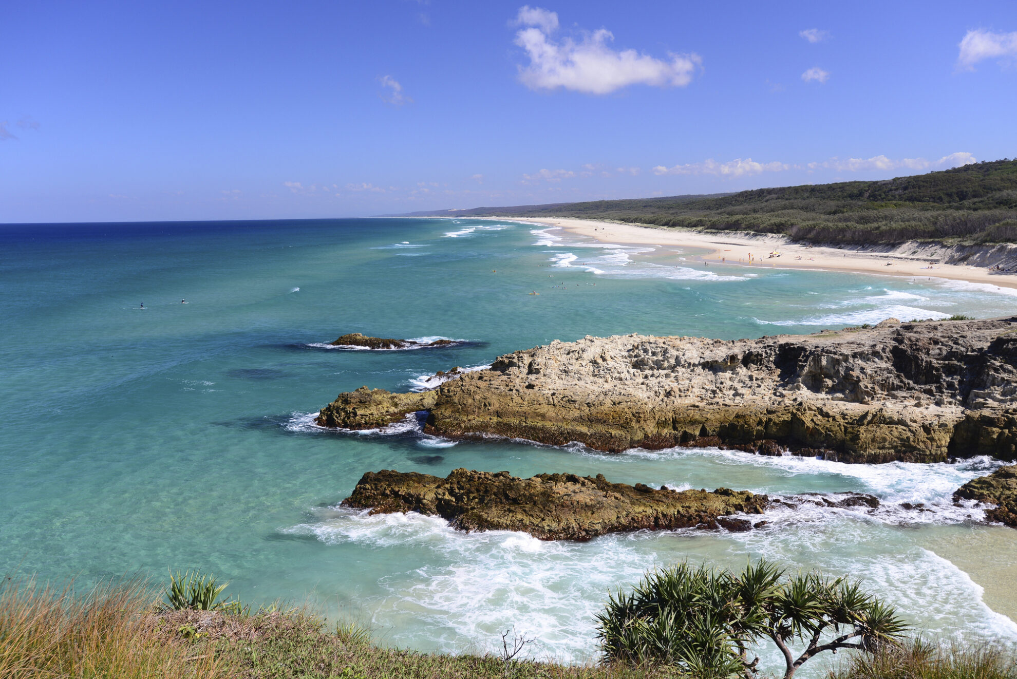 Stadbroke Island, Australien