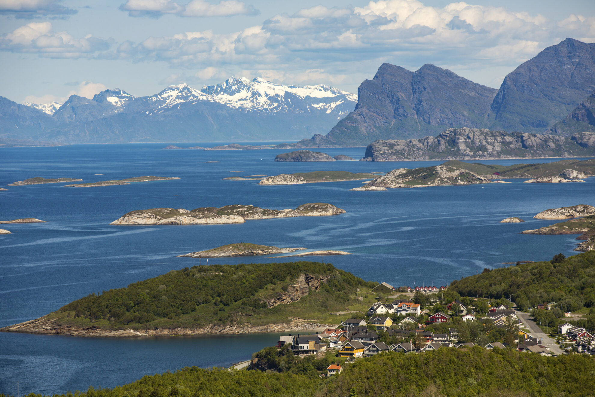 Schärenlandschaft bei Bodo, Norwegen
