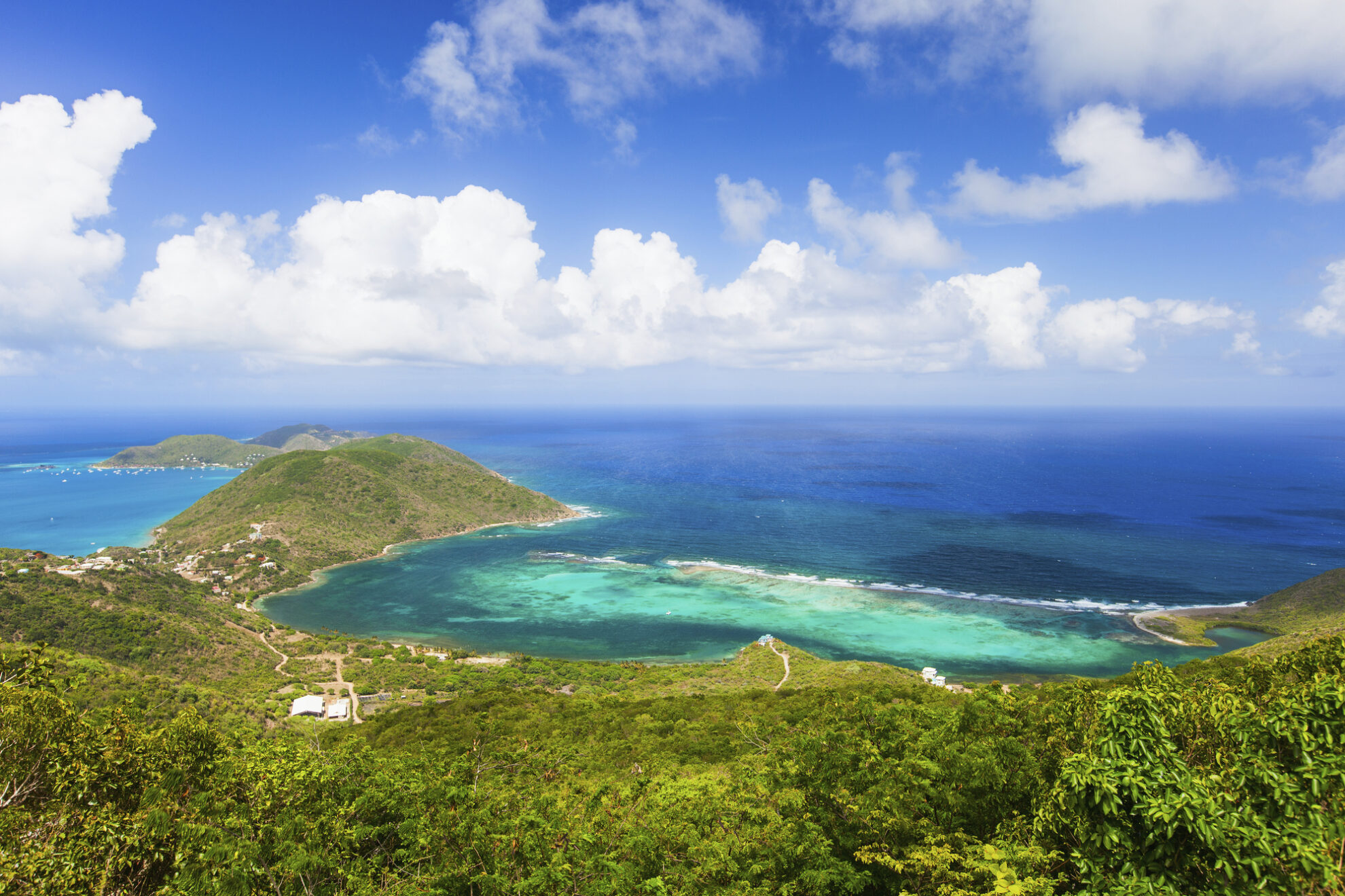 Bucht von Virgin Gorda Britische Jungferninseln