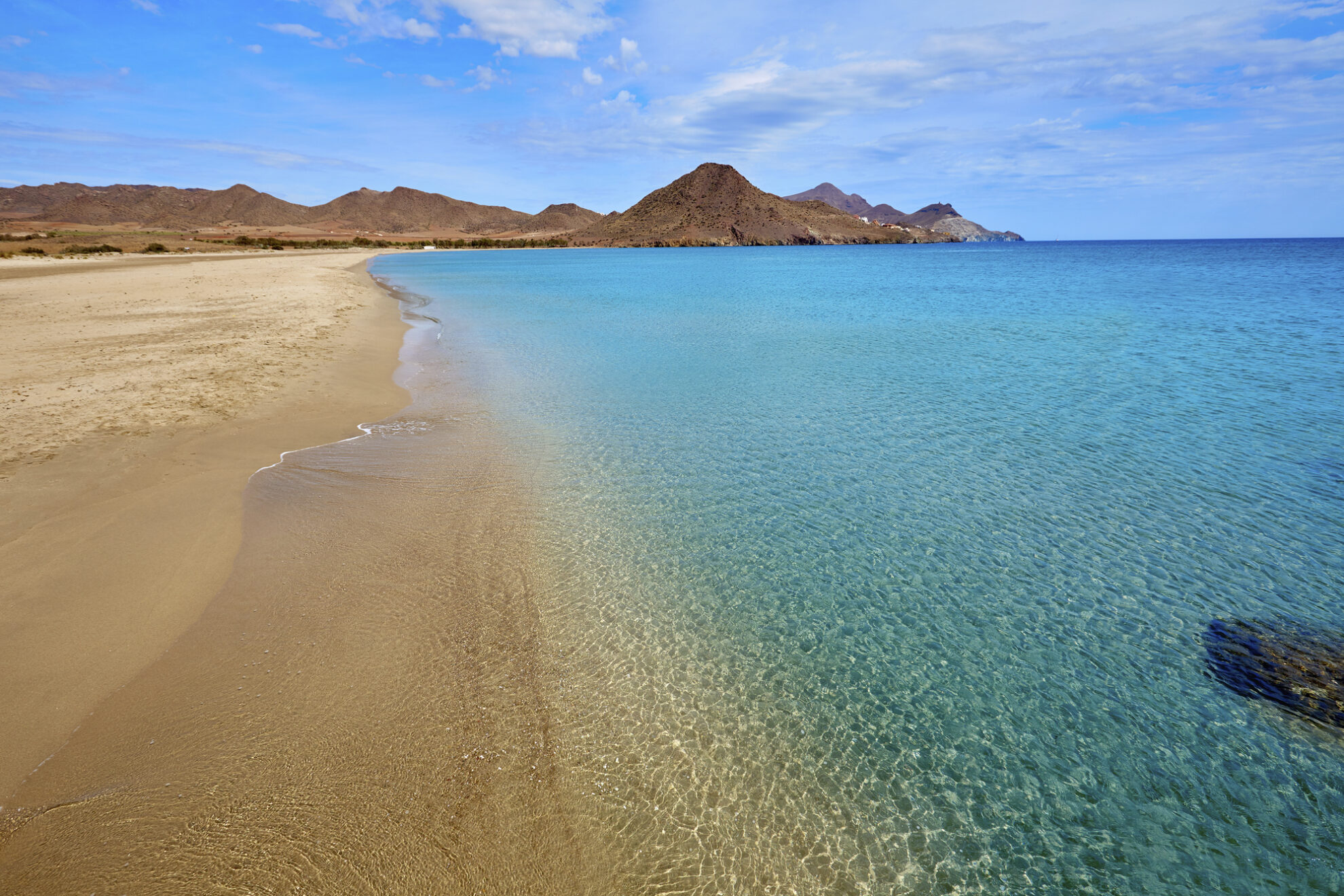Strand von Almeria, Spanien