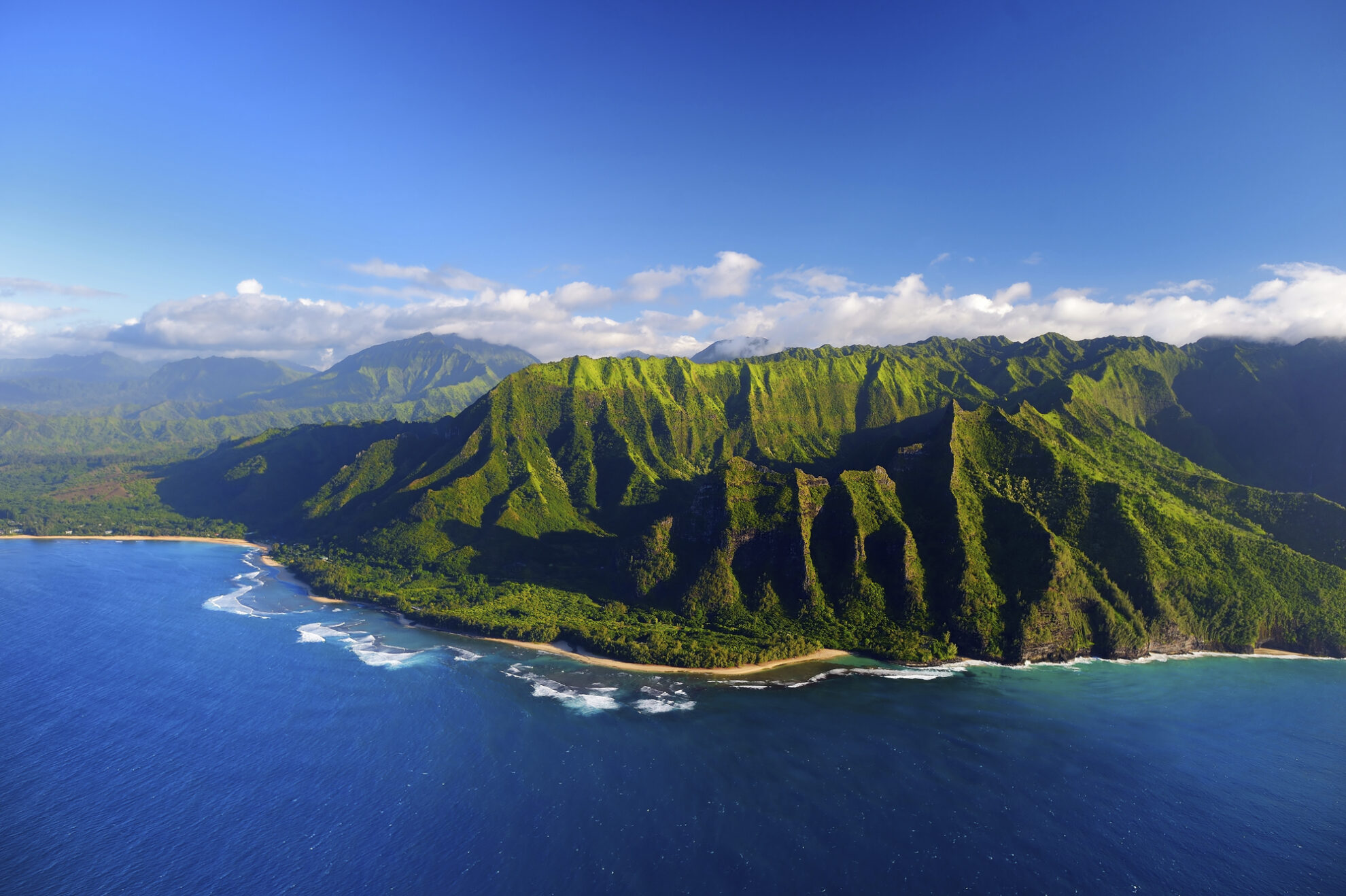 traumhafte Küste von Kauai, USA