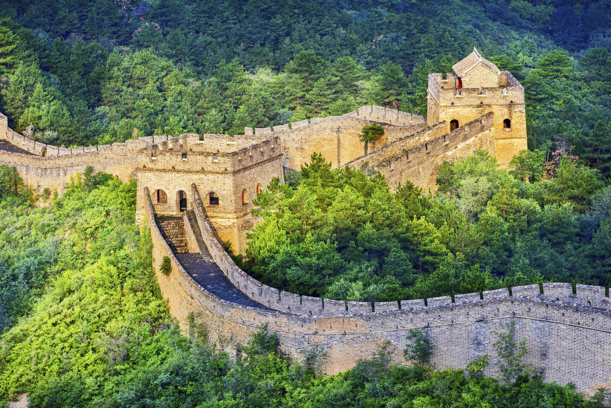 Große Mauer bei Peking, China