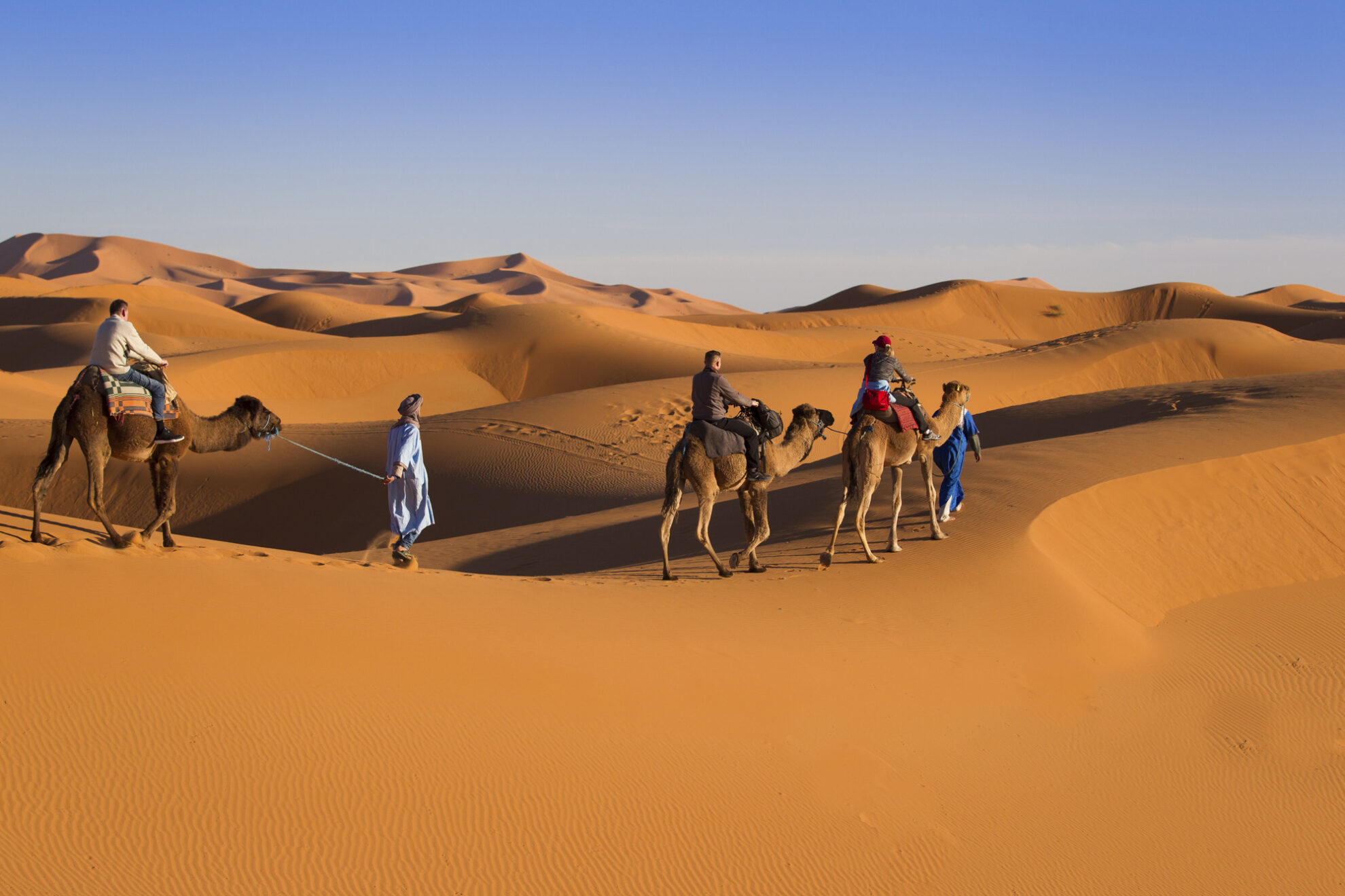 Sanddünen bei Erg Chebbi, Marokko