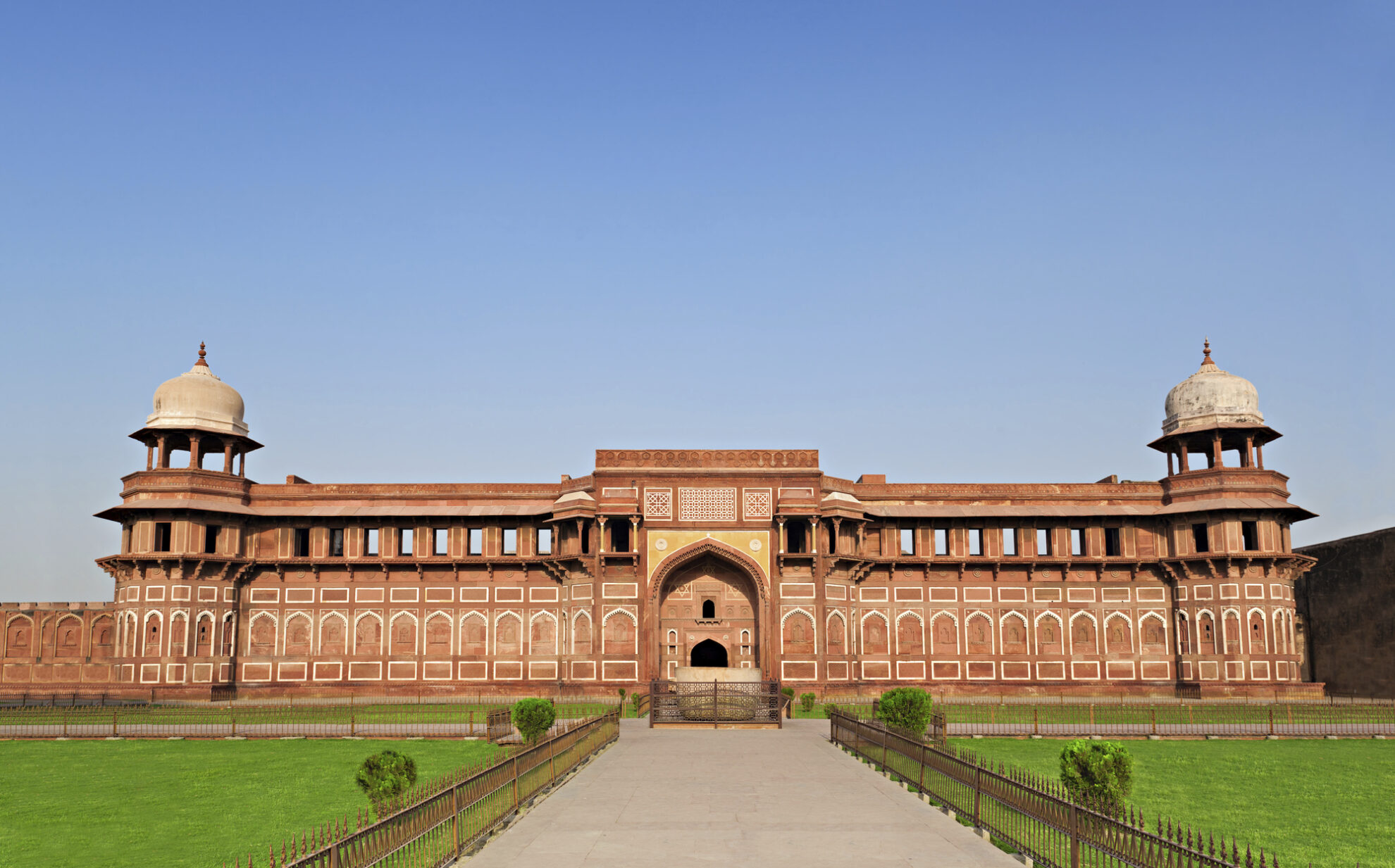 Das Rote Fort von Agra, Indien