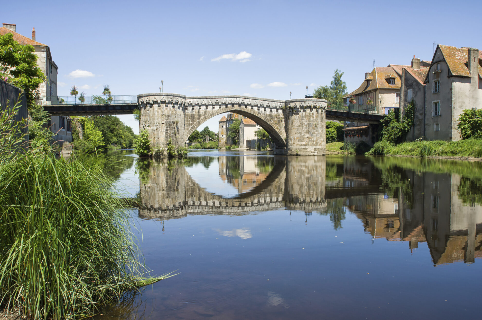 Brücke in Vienne, Frankreich