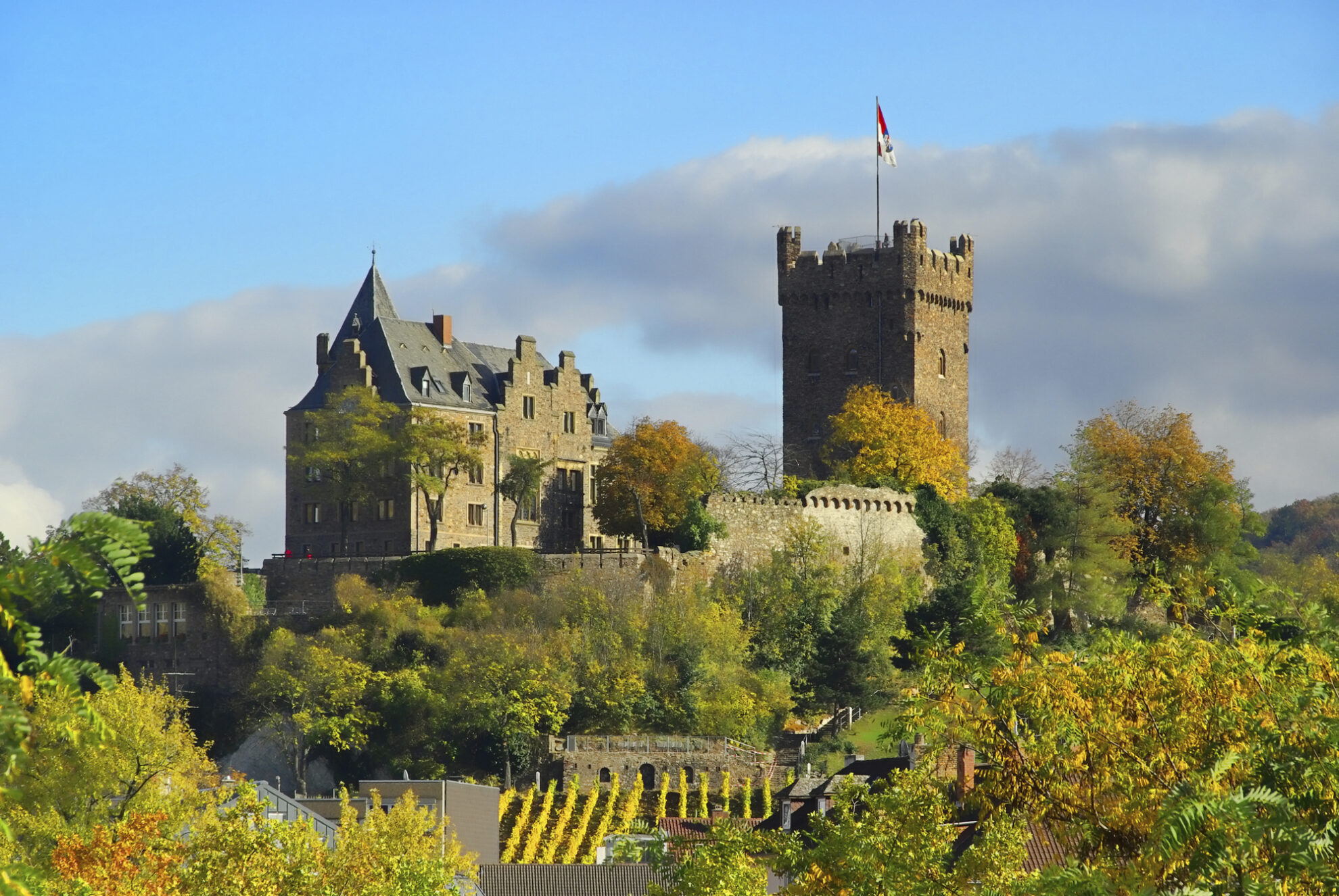 Burg Klopp in Bingen, Deutschland