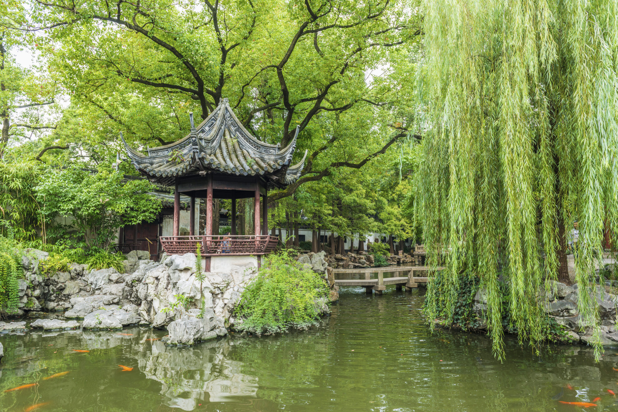 Yu Yuan Gardens in Shanghai, China