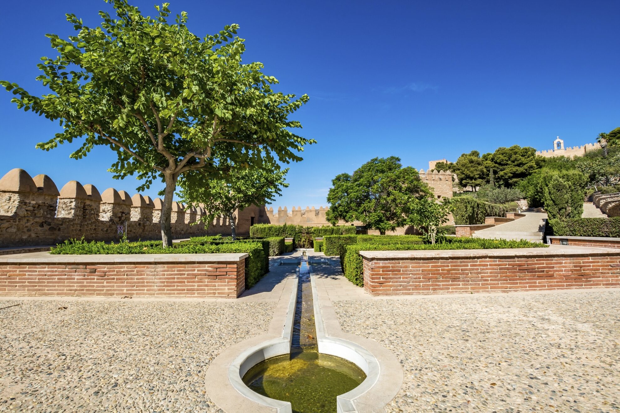 Maurische Festung Alcazaba in Almeria, Spanien