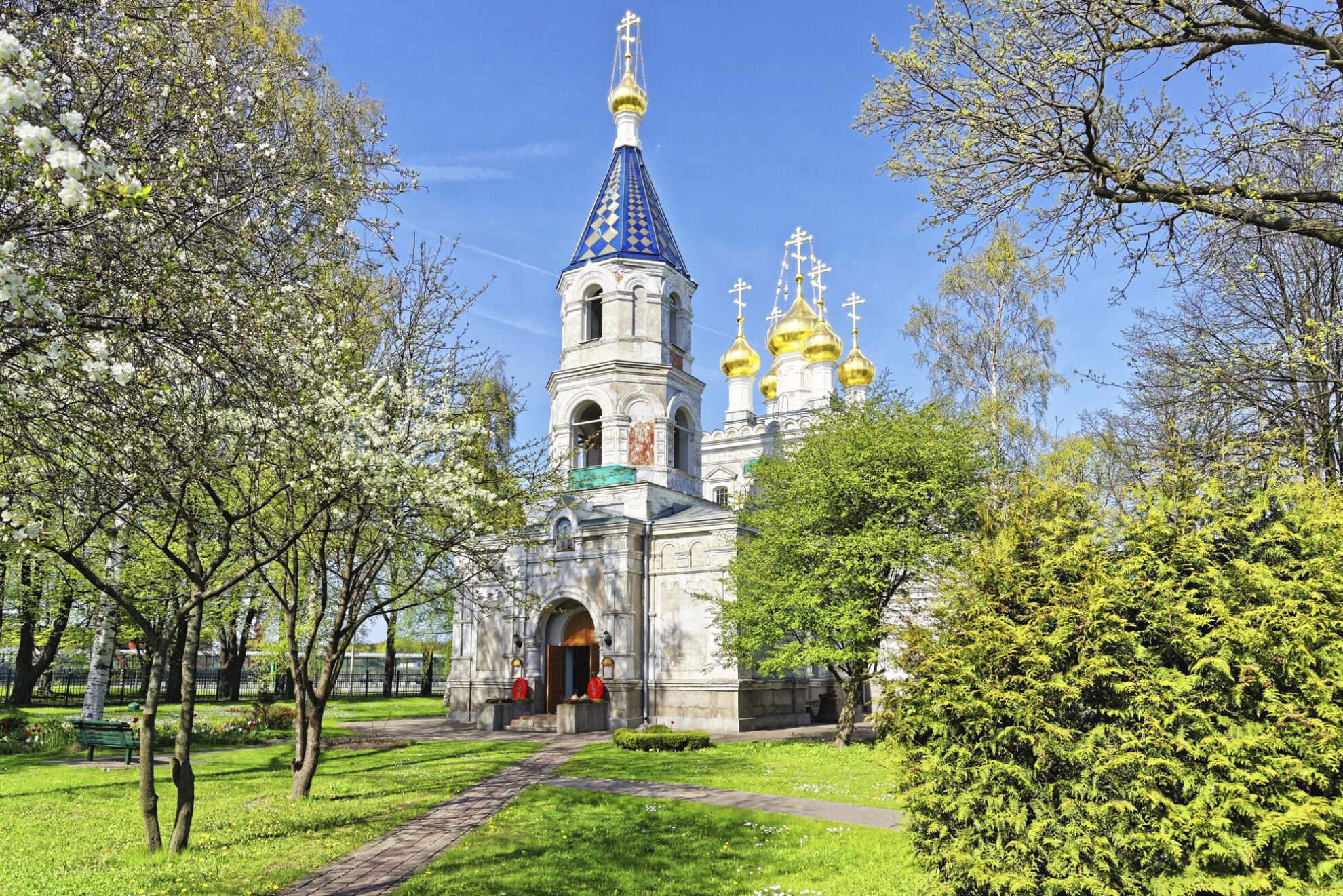 St Nikolaus Kirche in Ventspils, Lettland