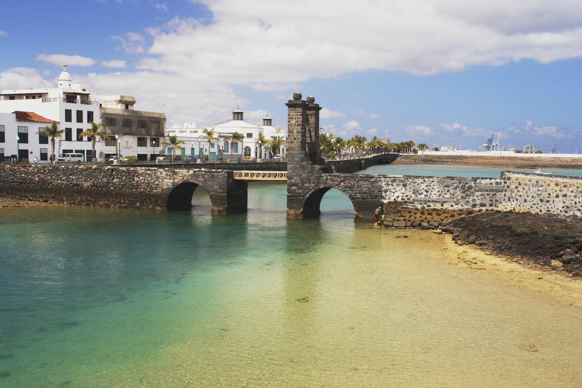 Alte Brücke in Arrecife auf Lanzarote, Spanien