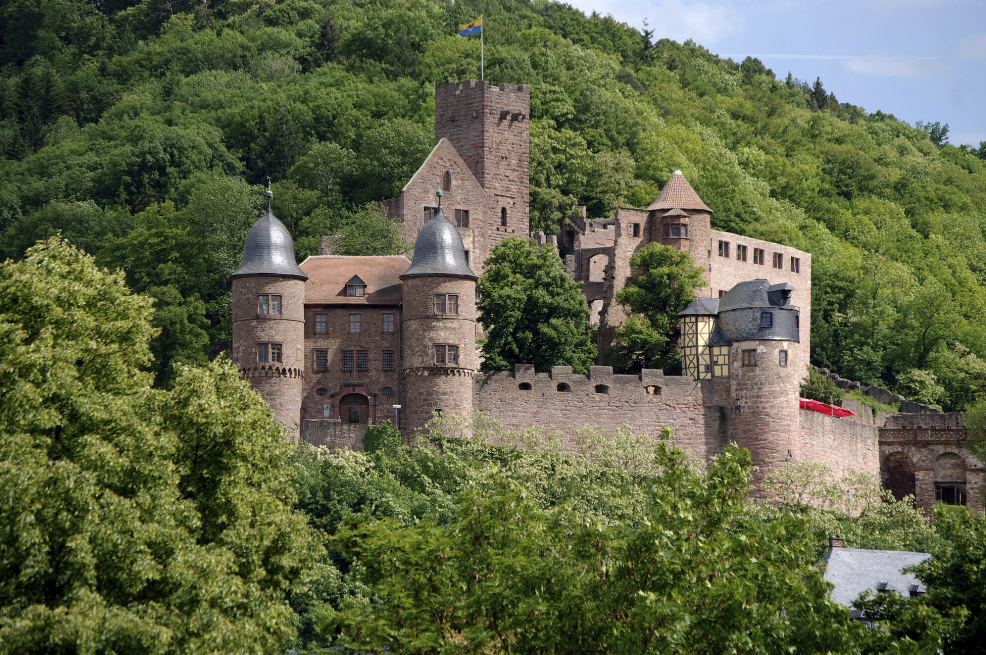 Burg Wertheim am Main, Deutschland