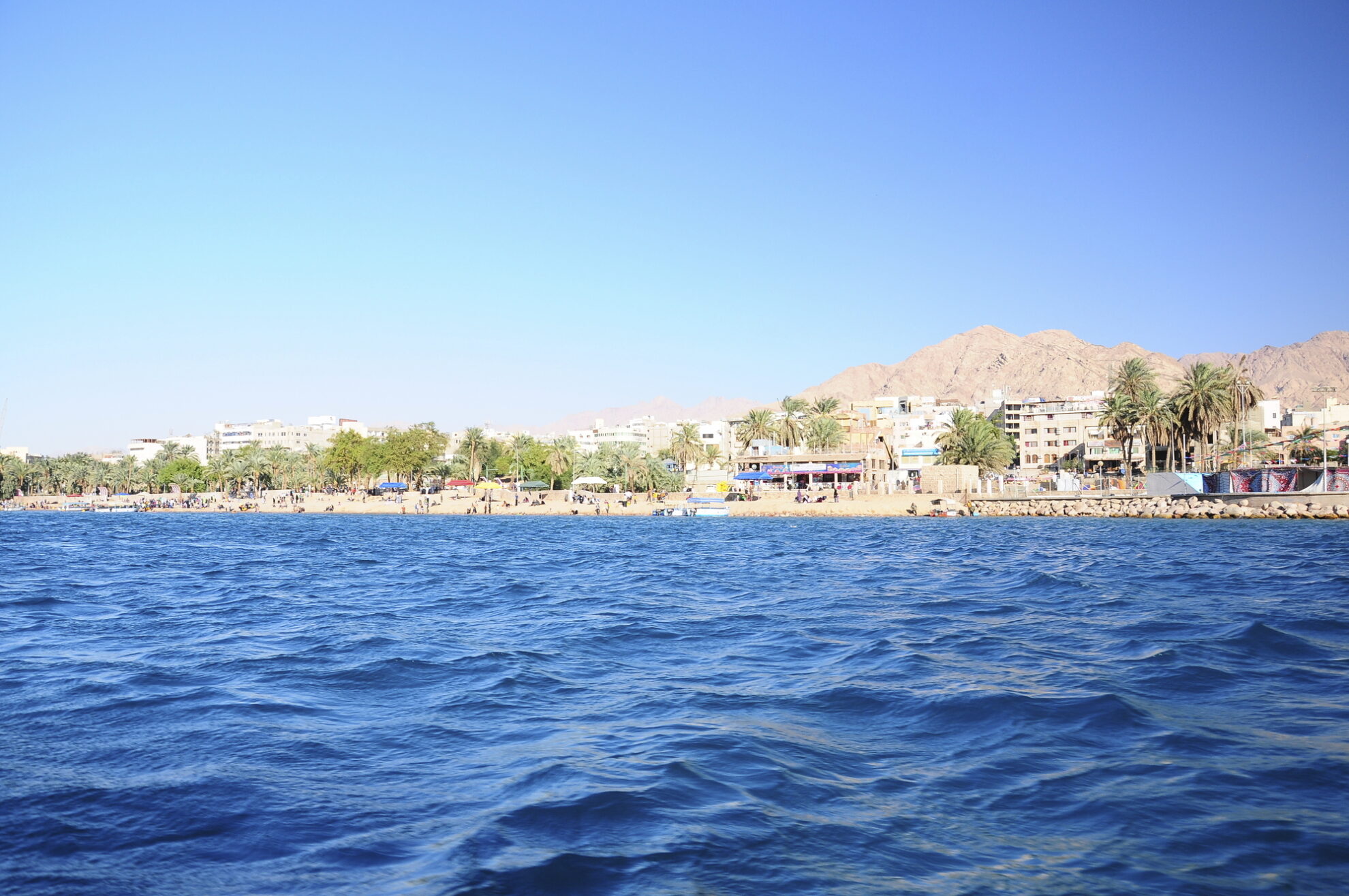 Strand von Aqaba, Jordanien