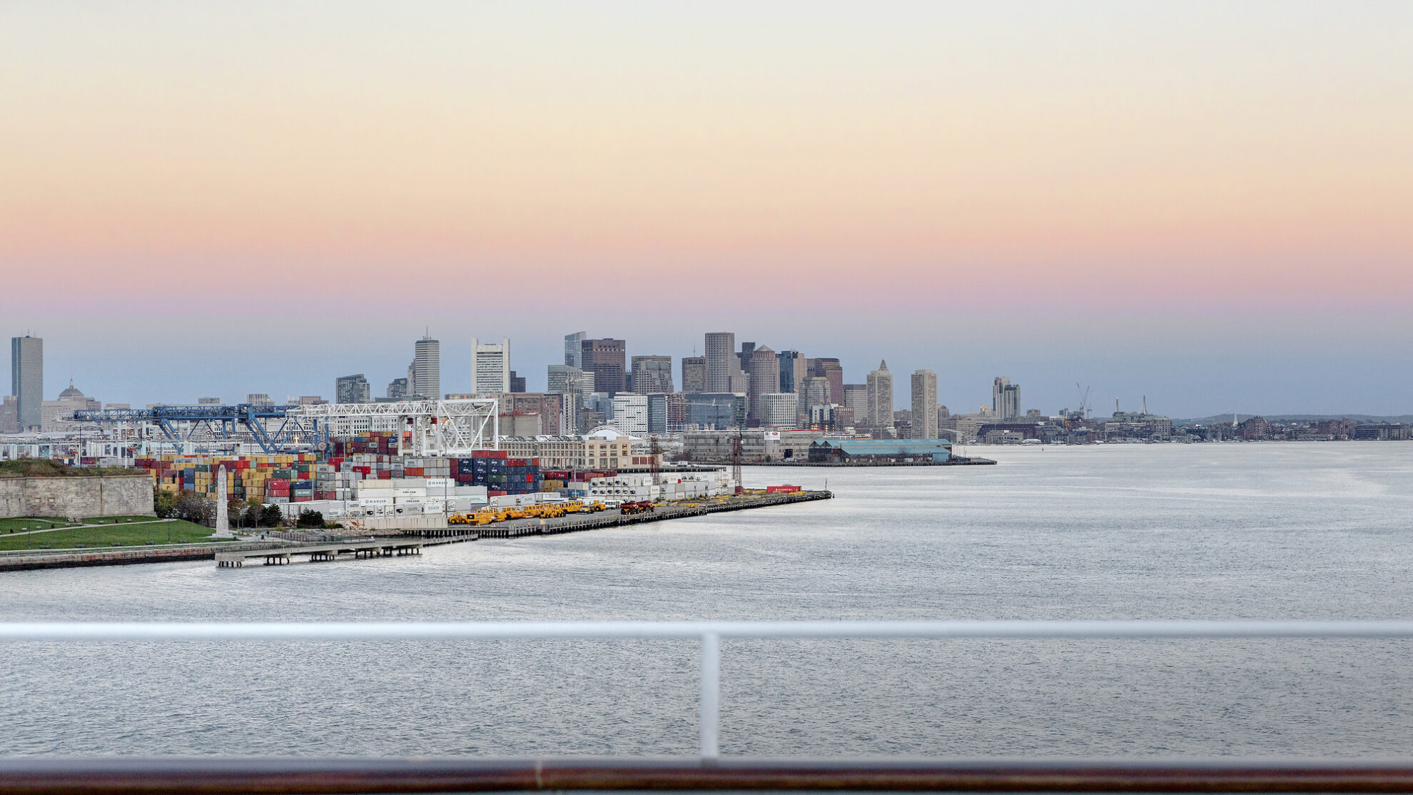 Bar Harbors Landschaft, USA