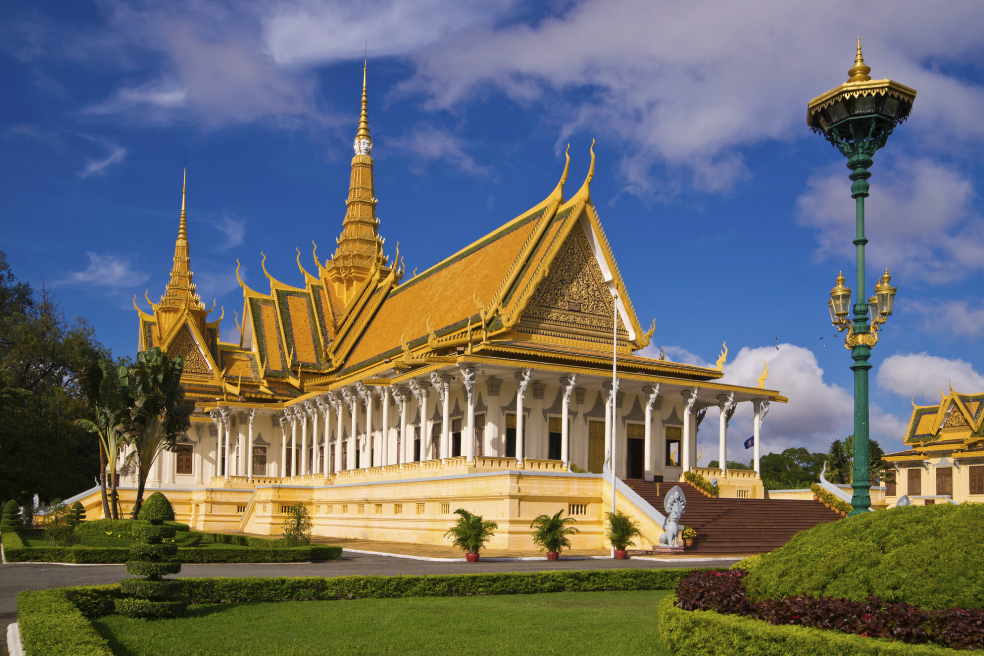 Koenigspalast in Phnom Penh, Kambodscha
