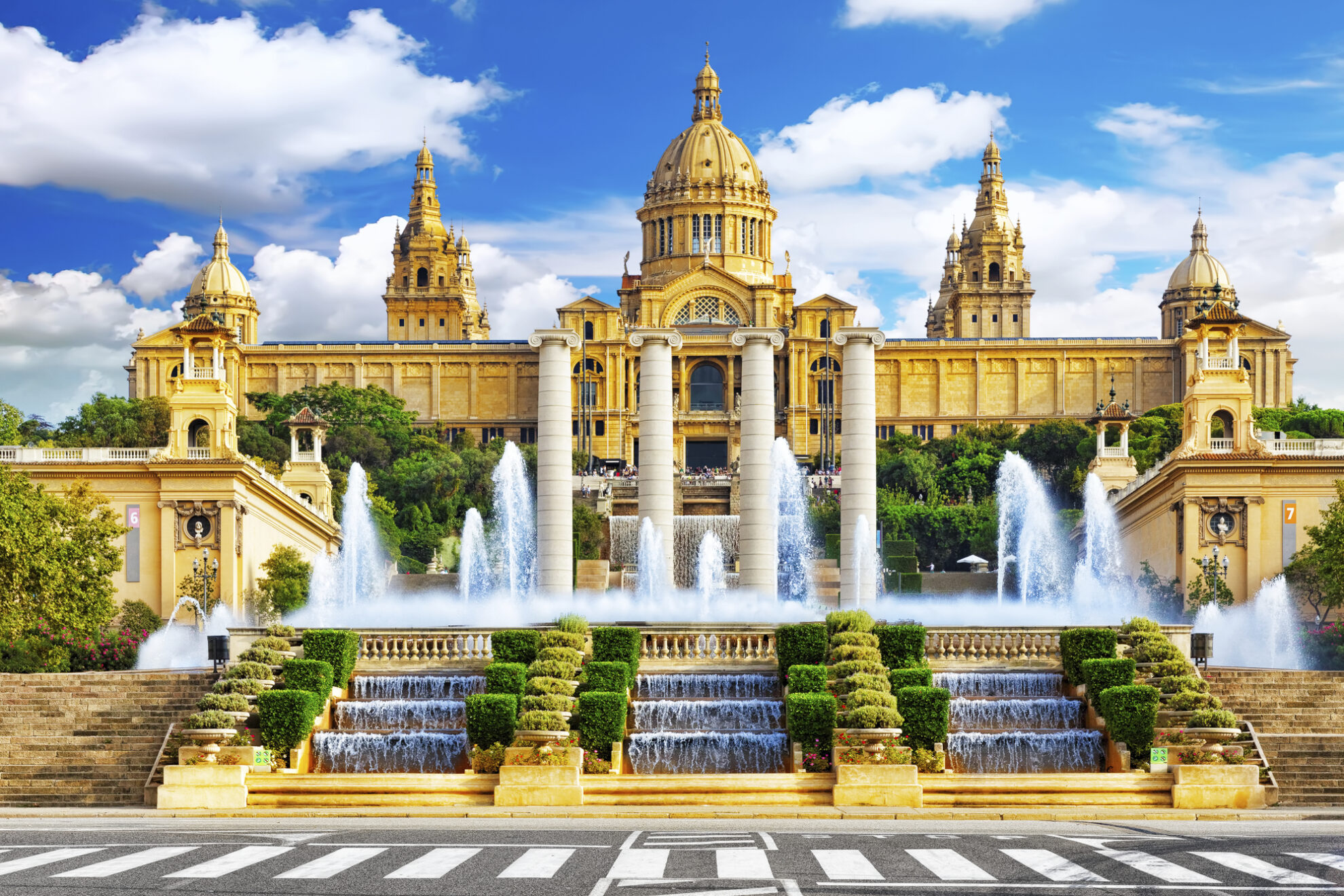 Museu Nacional d’Art de Catalunya in Barcelona, Spanien